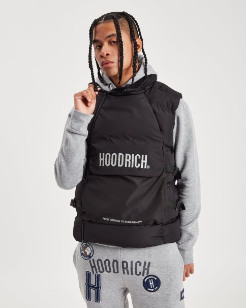 Og Cosmos Gilet Sort/reflekterende Hoodrich