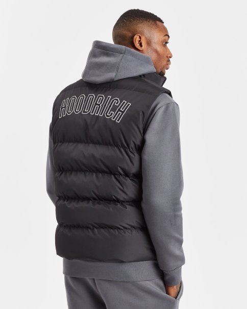 Sort/hvit (restock) Og Stack Gilet Hoodrich