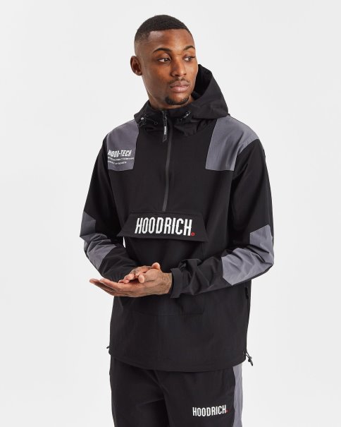 Og Panserjakke Hoodrich Sort/jernport/hvit