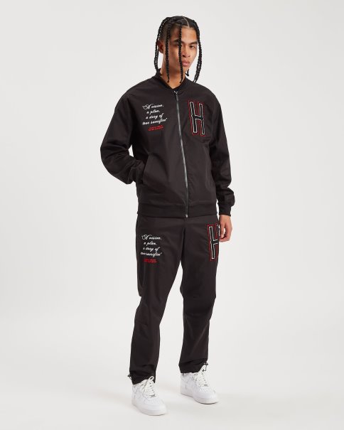 Og Pulsbukse Hoodrich Sort/hvit/litchi