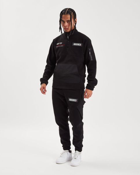 Og Everest Bukser Hoodrich Sort/hvit/litchi