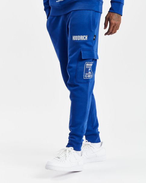 Og Akira V6 Cargo Joggers Sodalitt Blå/hvit/svart Hoodrich