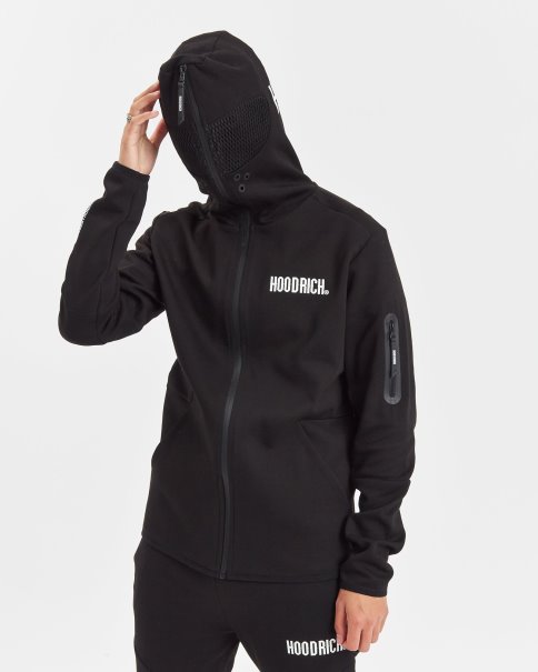 Hoodrich Sort/hvit Og Virtue Hettegenser