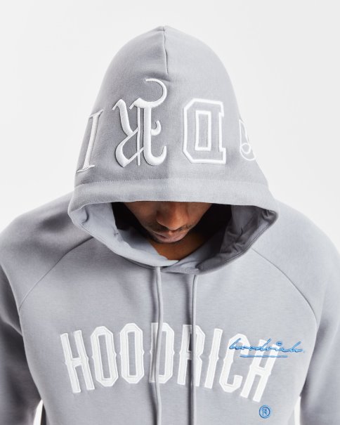 Værhane/hvit/blå Og Varme Hettegenser Hoodrich