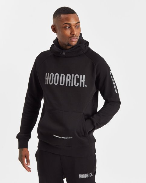 Hoodrich Sort/refleks Og Sight Hettegenser