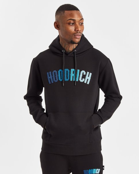 Og Kraze Hettegenser Black/blues Hoodrich
