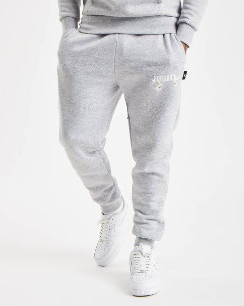 Og Take Flight Joggers Hoodrich Grå/hvit/asurblå