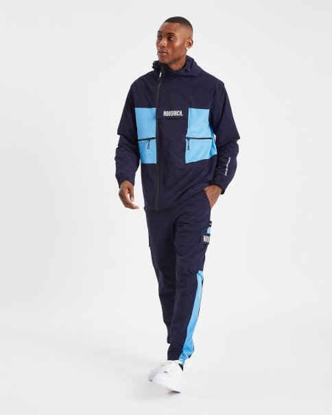 Og Cript Cargo Bukser Hoodrich Marine/asurblå/hvit