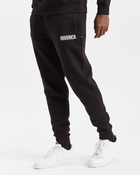 Hoodrich Sort/hvit/lysende Og Core Joggere