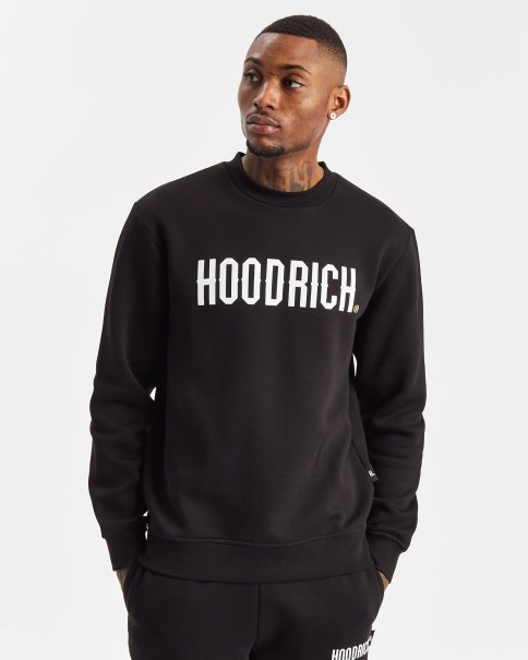 Hoodrich Sort/hvit/lysende Og Kjernegenser
