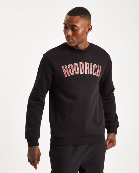 Sort/hvit/litchi Og Paisley Sweatshirt Hoodrich
