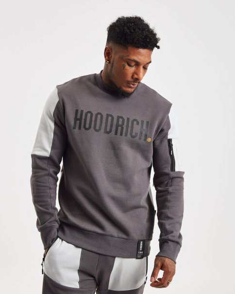 Og Aspire V2 Sweatshirt Hoodrich Iron Gate/oyster/svart/strålende Gul