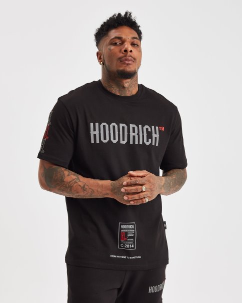 Svart/refleks Og Akira V6 T-skjorte Hoodrich
