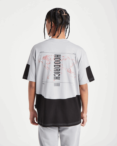 Hoodrich Og Aspire T-skjorte Sludd/svart/fiesta