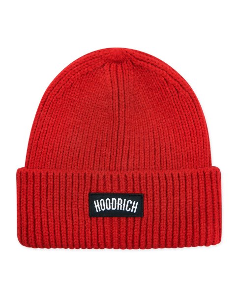 Rød/svart/hvit Hoodrich Og Core Beanie