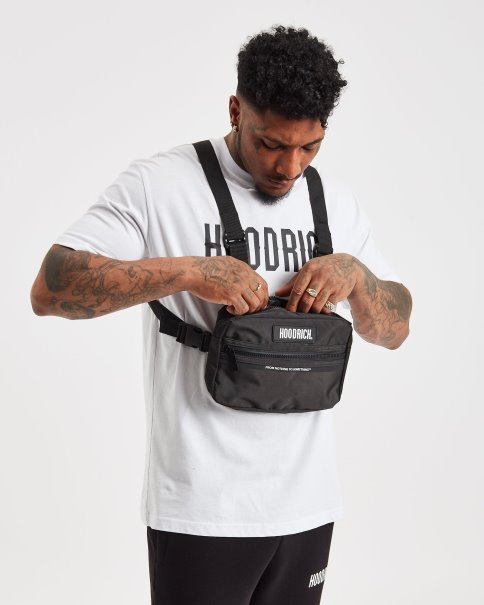 Sort/hvit Hoodrich Og Core Brystveske