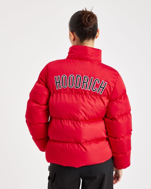 Rød/hvit Hoodrich Og Stjernejakke