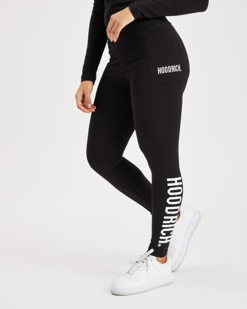 Sort/hvit (restock) Hoodrich Og Intel Leggings